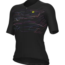 Maglia donna Ale PR-E Megabyte - Nero