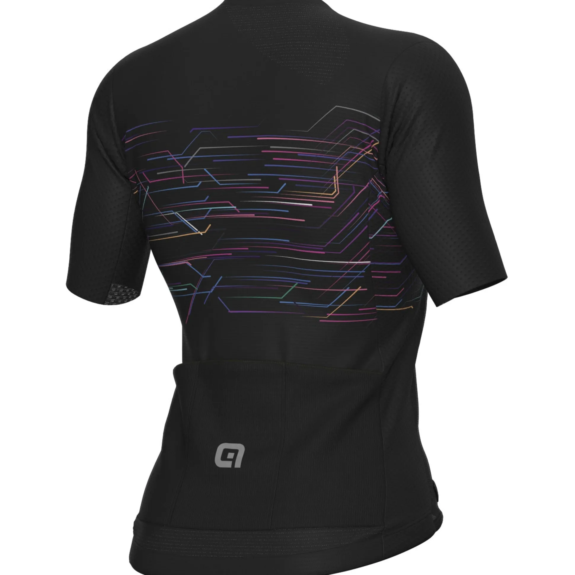 Maglia donna Ale PR-E Megabyte - Nero