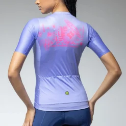 Maglia donna Ale PR-E Megabyte 2.0 - Azzurro