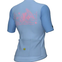 Maglia donna Ale PR-E Megabyte 2.0 - Azzurro