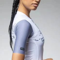 Maglia donna Ale PR-E Megabyte 2.0 - Bianco