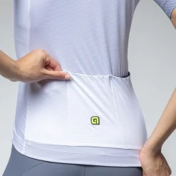 Maglia donna Ale PR-E Megabyte 2.0 - Bianco