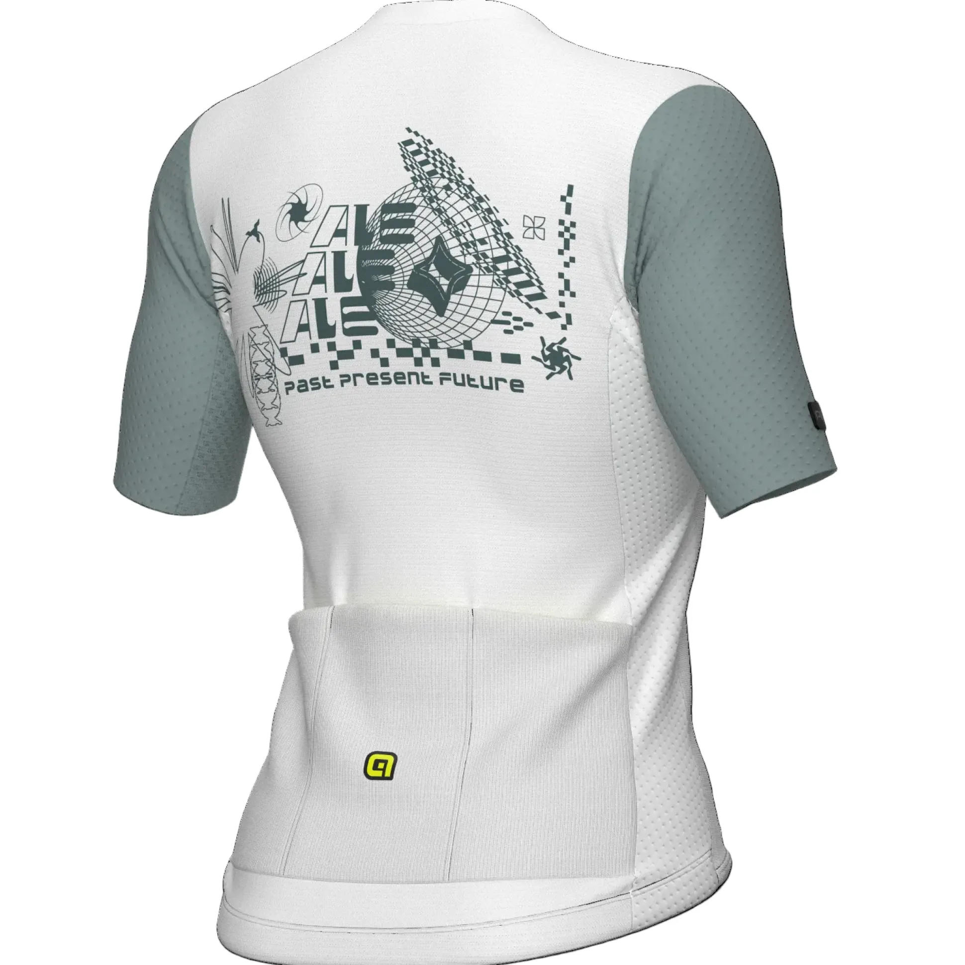 Maglia donna Ale PR-E Megabyte 2.0 - Bianco