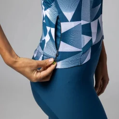 Maglia donna Ale PR-E Multiverso - Blu