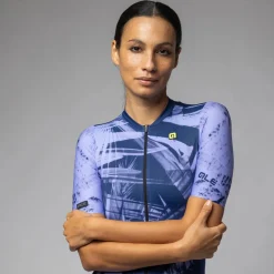 Maglia donna Ale PR-E Palm - Blu