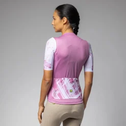 Maglia donna Ale PR-E Palm - Rosa
