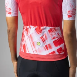 Maglia donna Ale PR-E Palm - Rosso