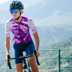 Maglia donna Ale PR-E Palm - Viola