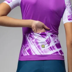 Maglia donna Ale PR-E Palm - Viola