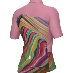 Maglia donna Ale PR-E Rainbow - Rosa