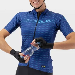 Maglia donna Ale PRR Green Road - Blu
