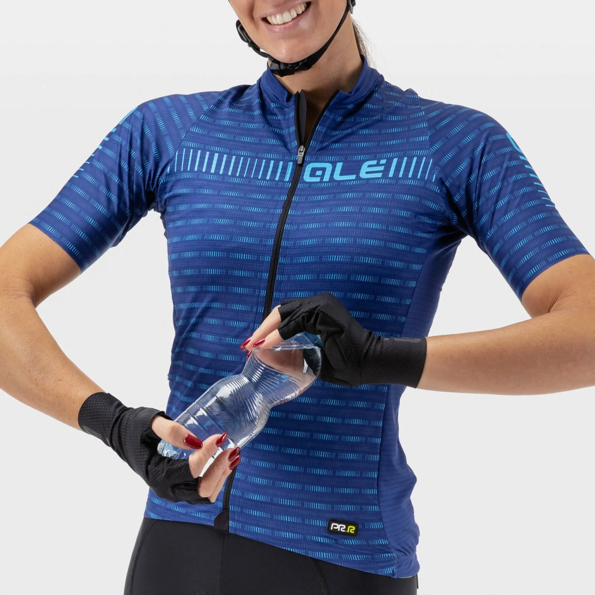 Maglia donna Ale PRR Green Road - Blu