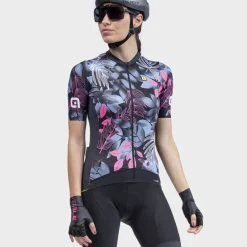 Maglia donna Ale PRS Garden - Nero