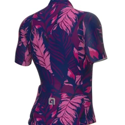 Maglia donna Ale PR-S Leaf - Rosa