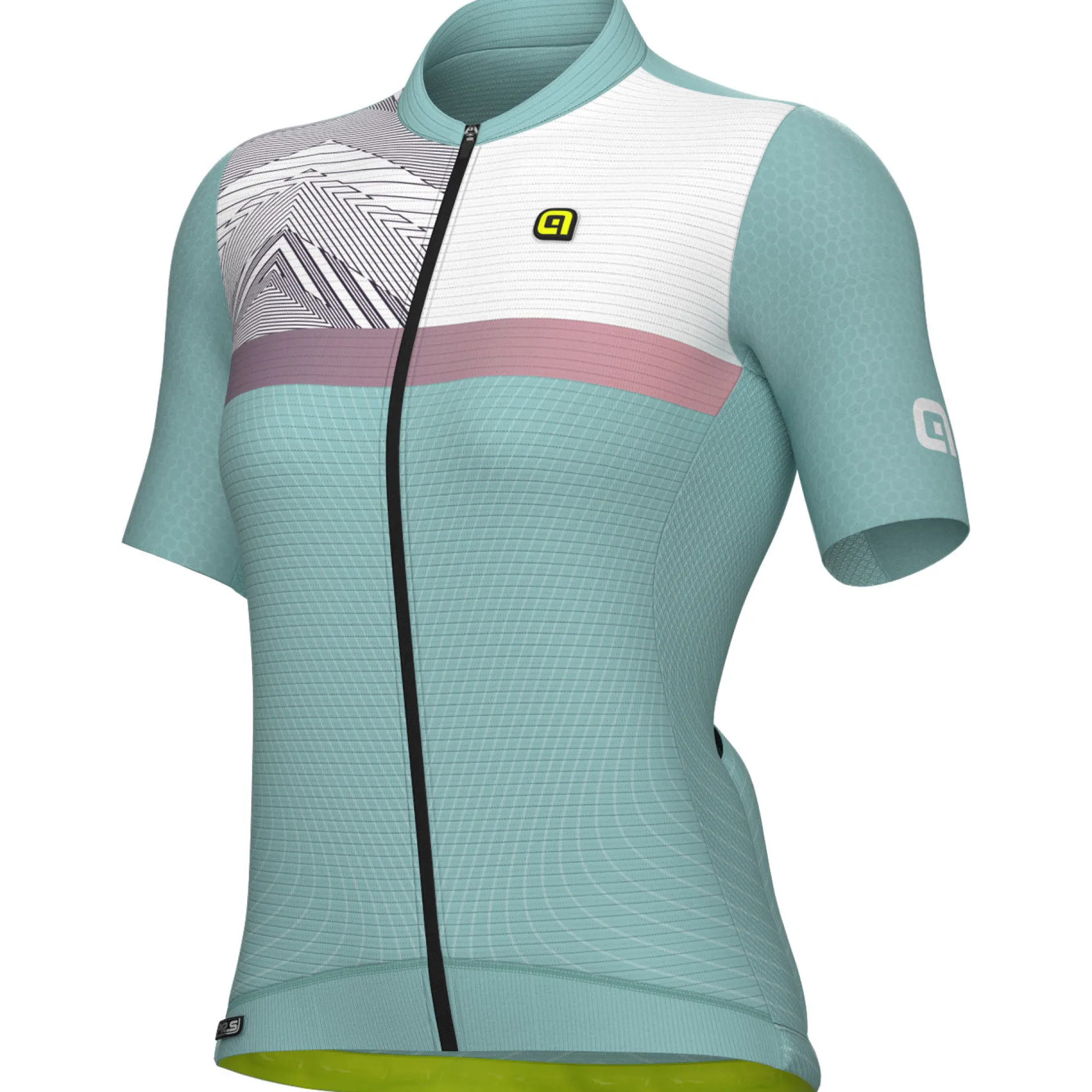 Maglia donna Ale PR-S Zig Zag - Azzurro
