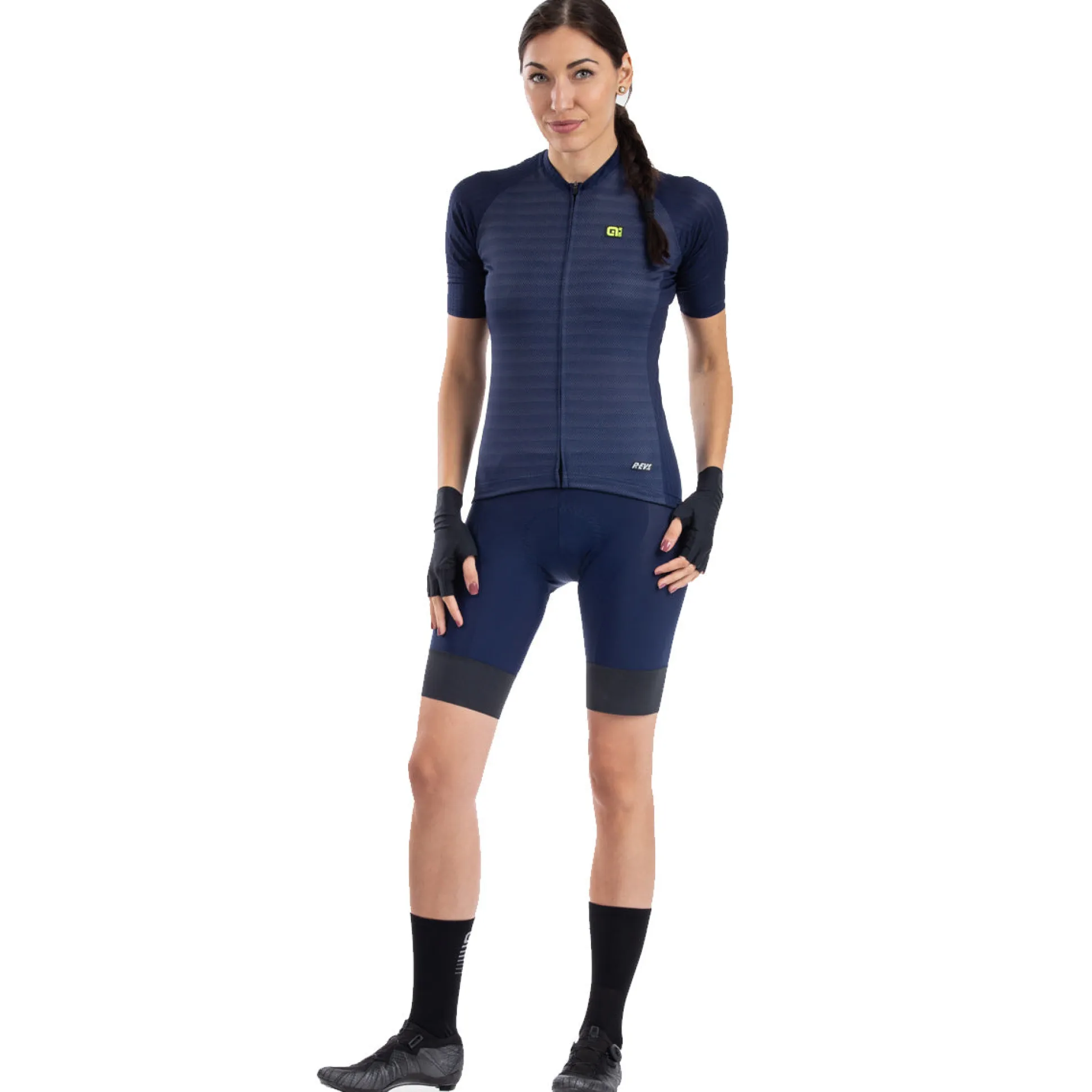Maglia donna Ale R-EV1 Silver Cooling - Blu