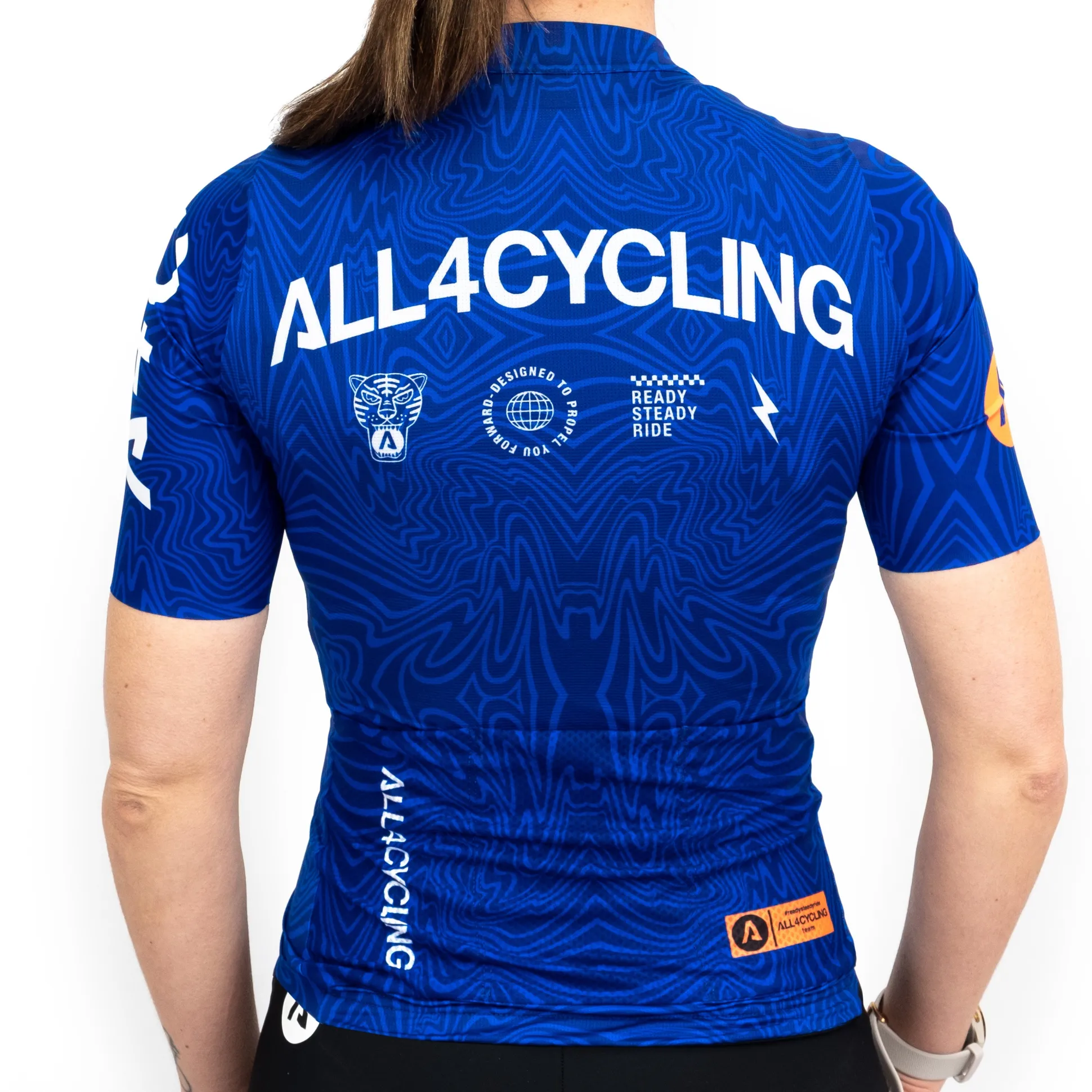 Maglia donna All4cycling Team - The Tiger