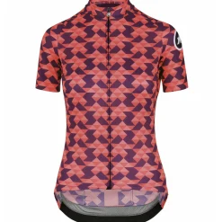 Maglia donna Assos Diamond Crazy - Rosso