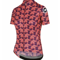Maglia donna Assos Diamond Crazy - Rosso