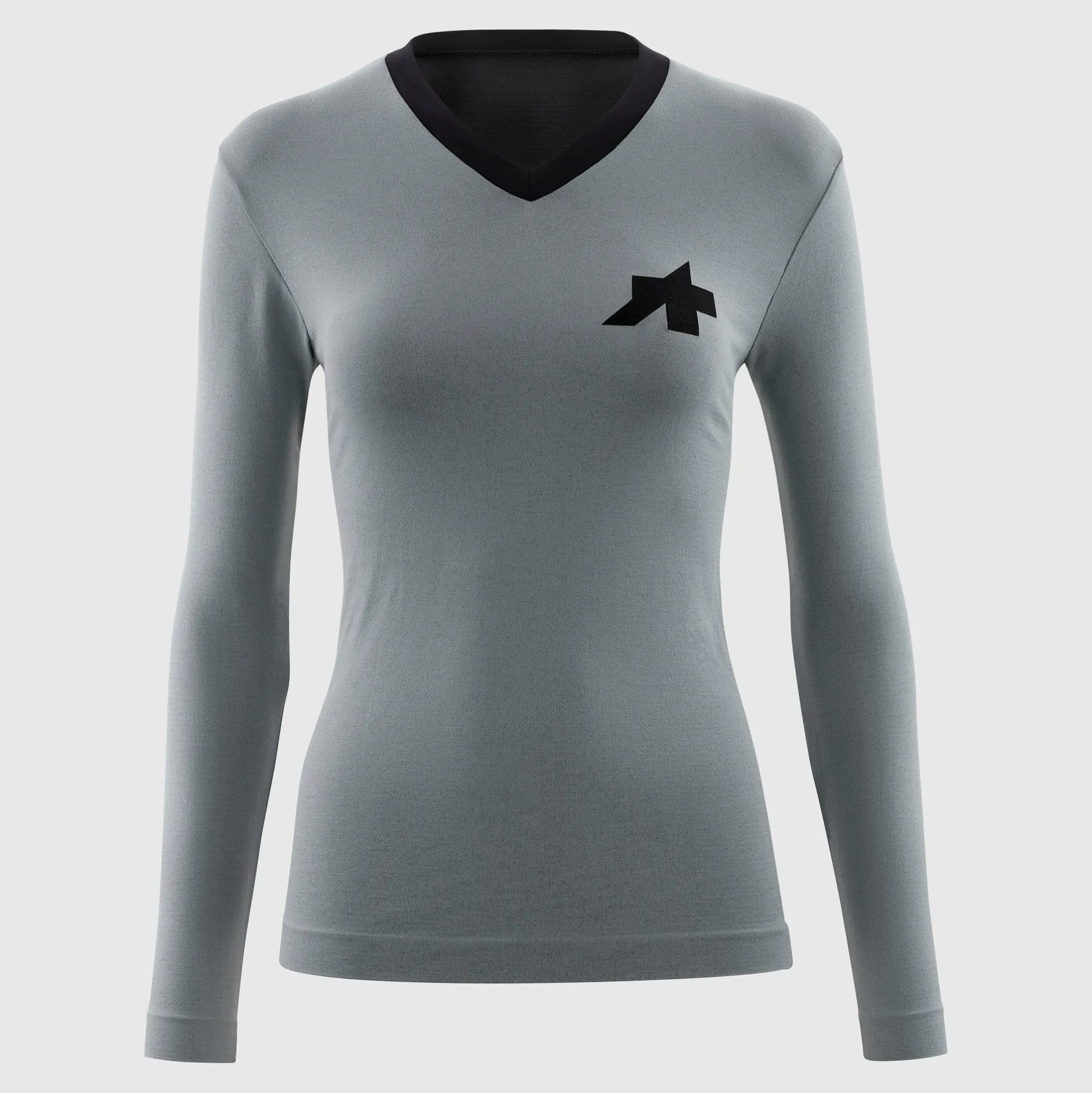 Maglia donna Assos maniche lunghe Tactica Tech T5 - Grigio