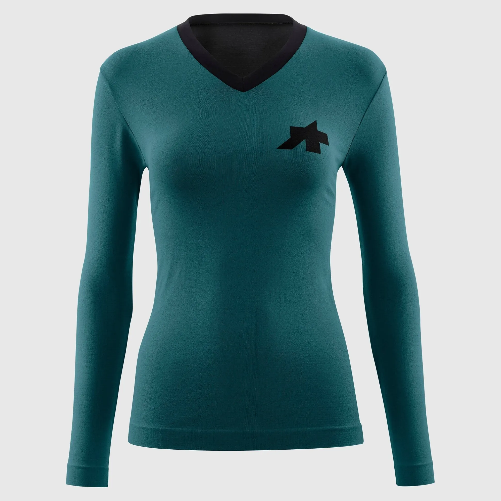 Maglia donna Assos maniche lunghe Tactica Tech T5 - Verde