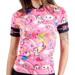 Maglia donna Bike Inside Tokidoki Unicorn - Rosa