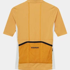 Maglia donna Cafe du Cycliste Romy - Giallo