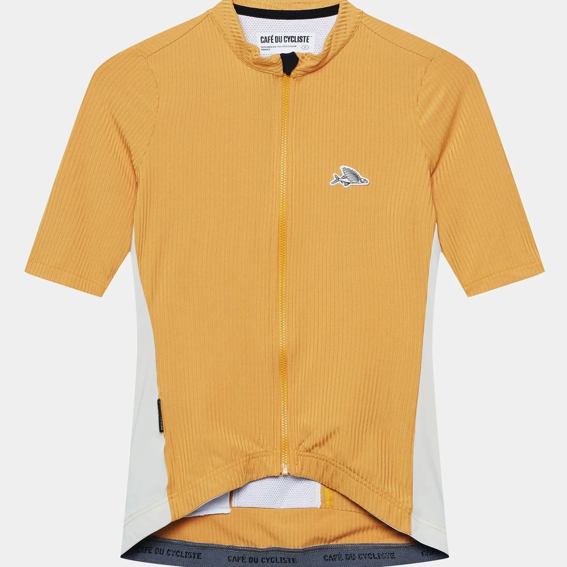 Maglia donna Cafe du Cycliste Romy - Giallo