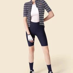 Maglia donna Cafe du Cycliste Francine - Blu