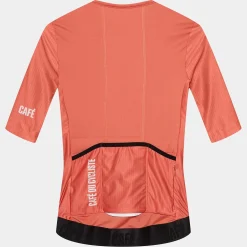 Maglia donna Cafe du Cycliste Olympe - Arancio