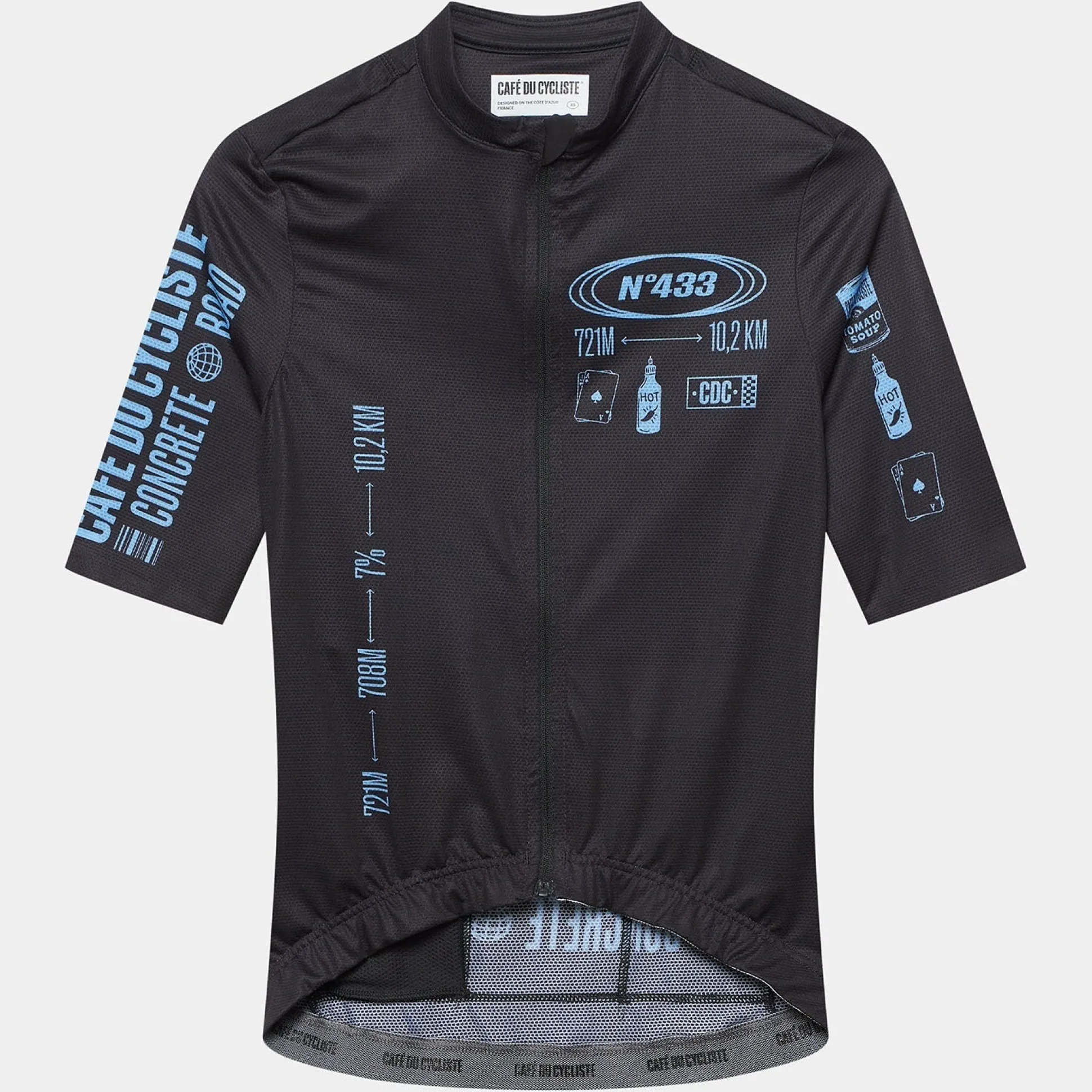 Maglia donna Cafe du Cycliste Sa Calobra - Nero