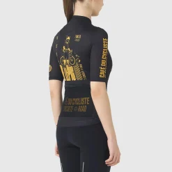 Maglia donna Cafe du Cycliste Paris - Nero