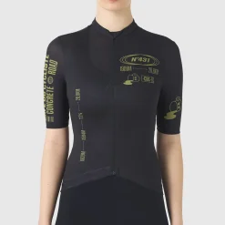Maglia donna Cafe du Cycliste Ventoux - Nero