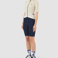 Maglia donna Cafe du Cycliste Magda - Beige