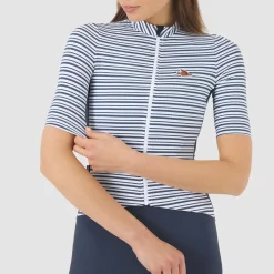 Maglia donna Cafe du Cycliste Romy - Blu