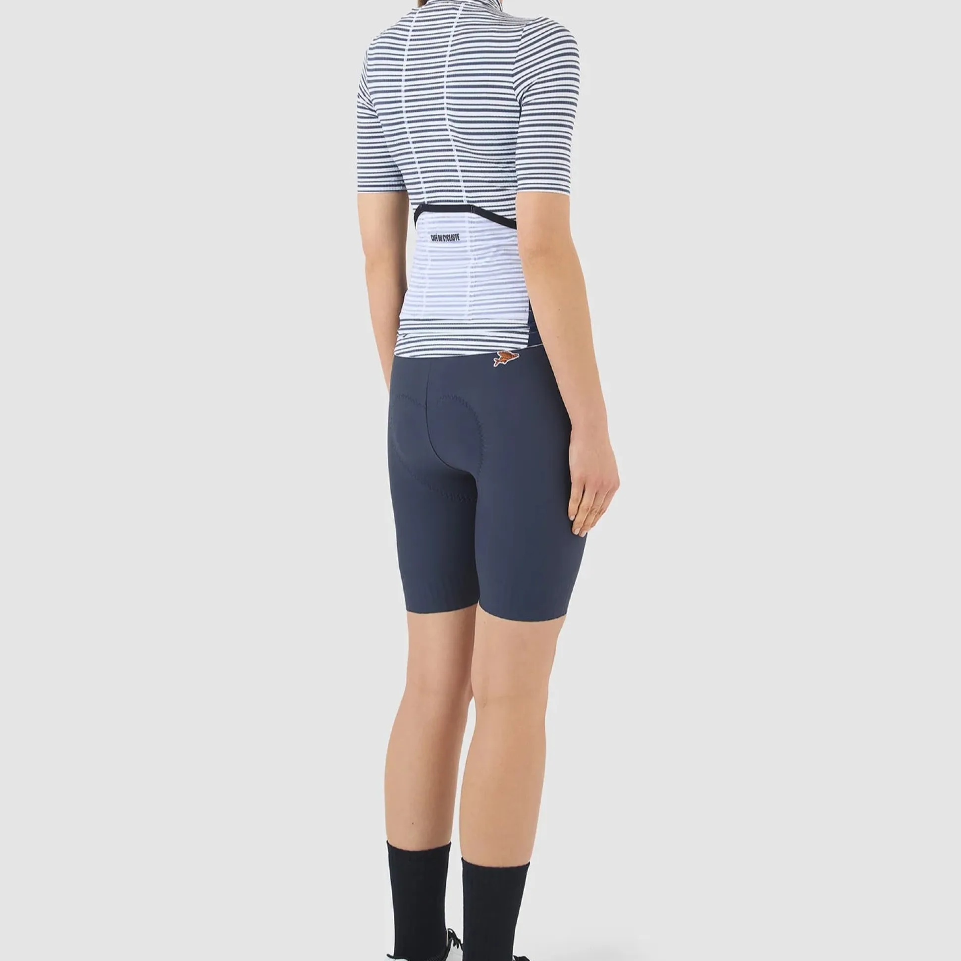 Maglia donna Cafe du Cycliste Romy - Blu