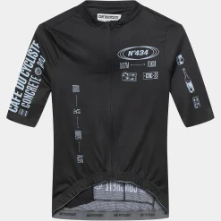 Maglia donna Cafe du Cycliste Eze - Nero