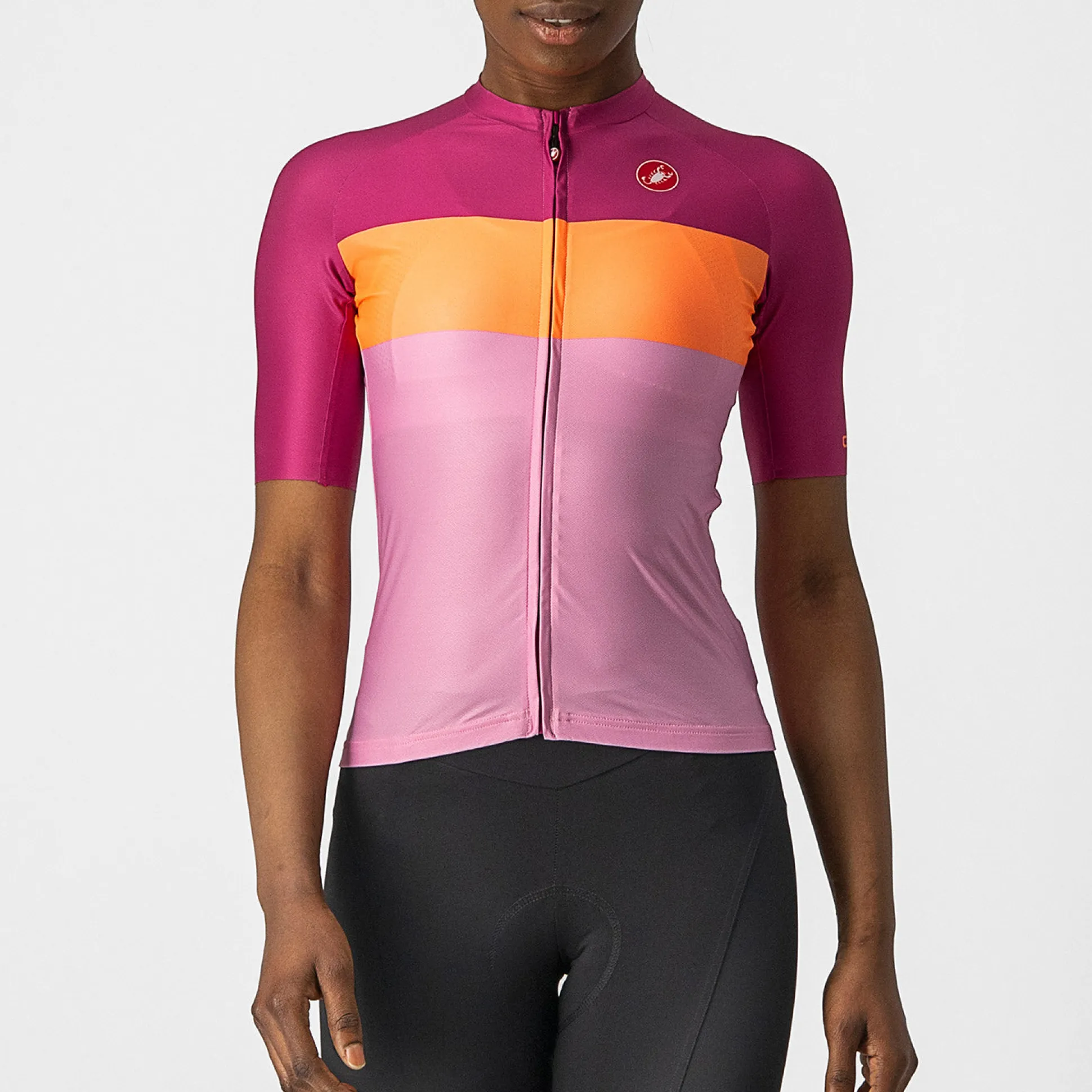Maglia donna Castelli Aero Pro - Rosa fucsia