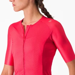 Maglia donna Castelli Aero Pro 7.0 - Rosso