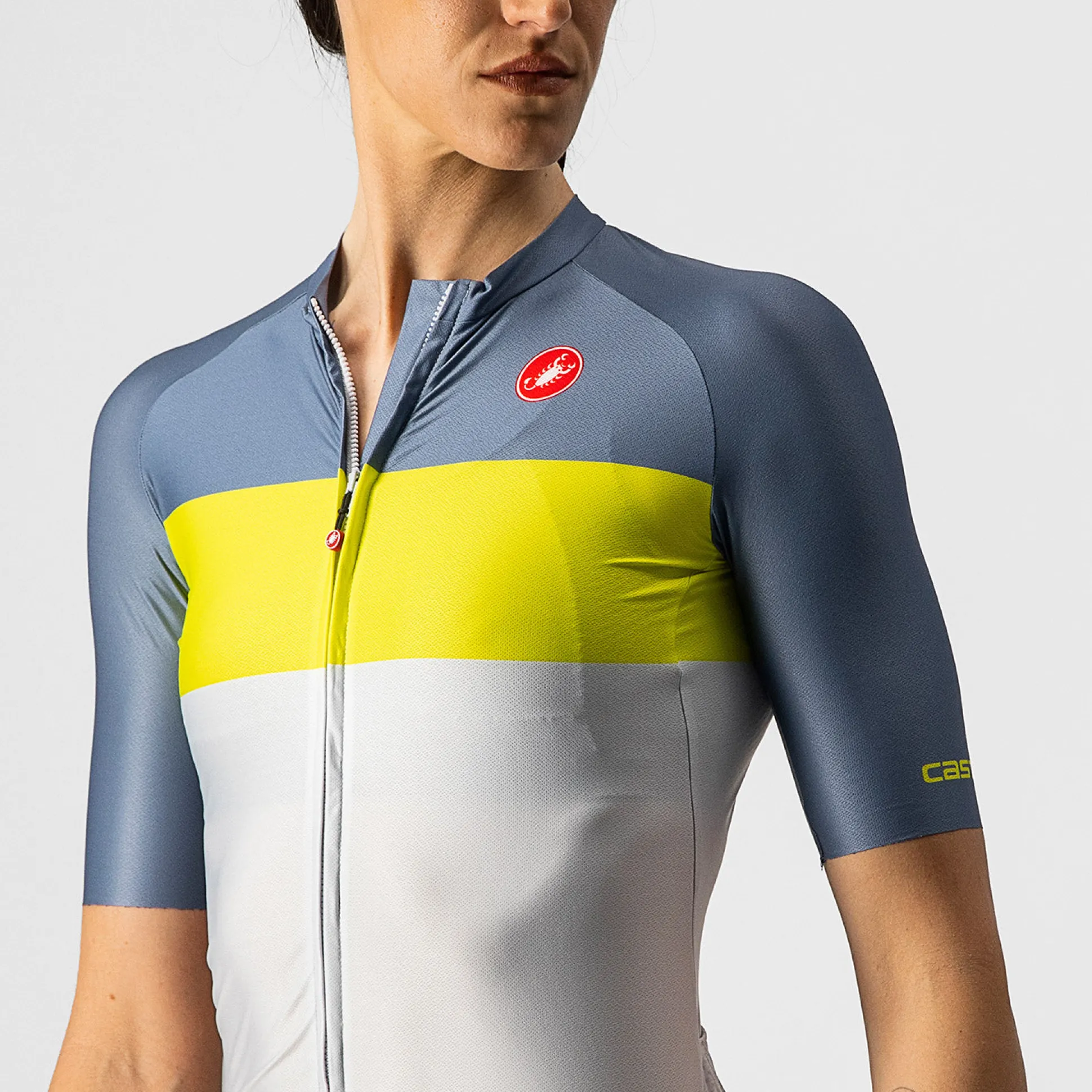 Maglia donna Castelli Aero Pro - Grigio
