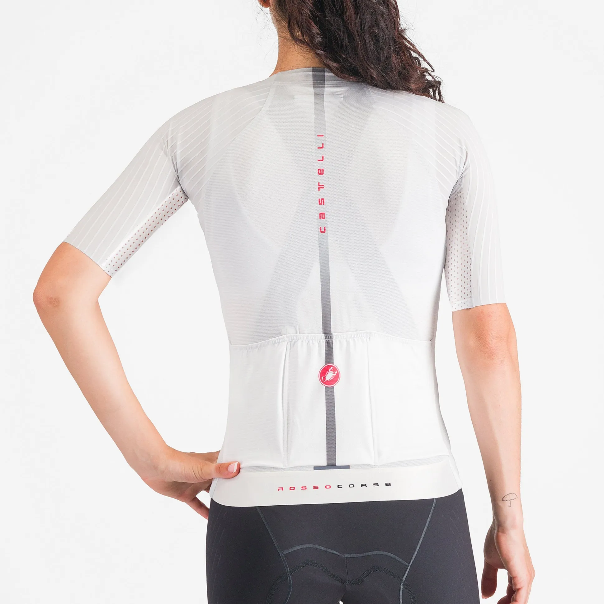 Maglia donna Castelli Aero Pro 8S - Bianco