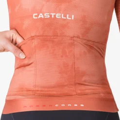 Maglia donna Castelli Aero Race 8S - Arancio
