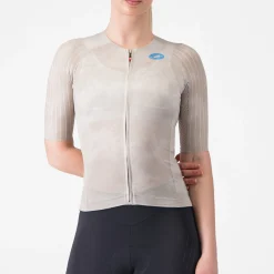 Maglia donna Castelli Aero Race 8S - Beige