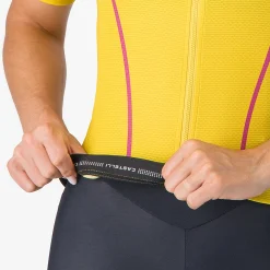 Maglia donna Castelli Anima Flow - Giallo