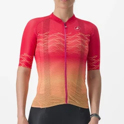 Maglia donna Castelli Climber's 2.0 - Rosa arancio