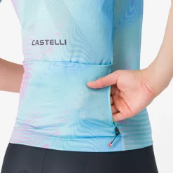 Maglia donna Castelli Cosmic Vortex - Rosa