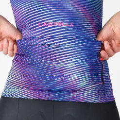 Maglia donna Castelli Cosmic Vortex - Viola