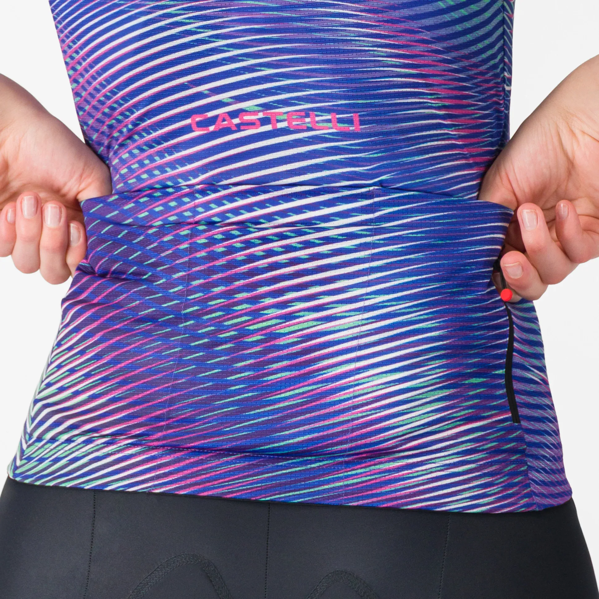 Maglia donna Castelli Cosmic Vortex - Viola