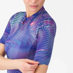 Maglia donna Castelli Cosmic Vortex - Viola