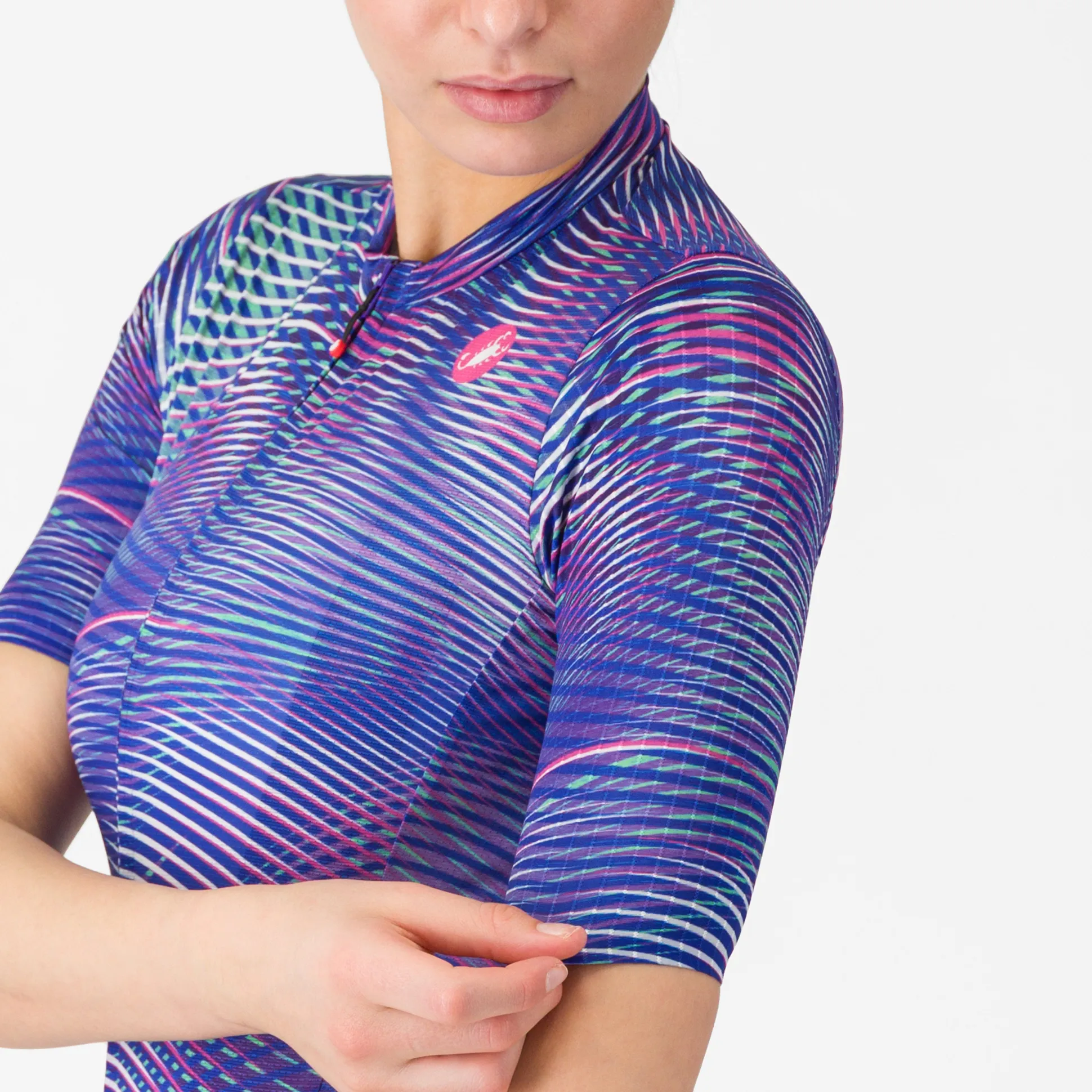 Maglia donna Castelli Cosmic Vortex - Viola